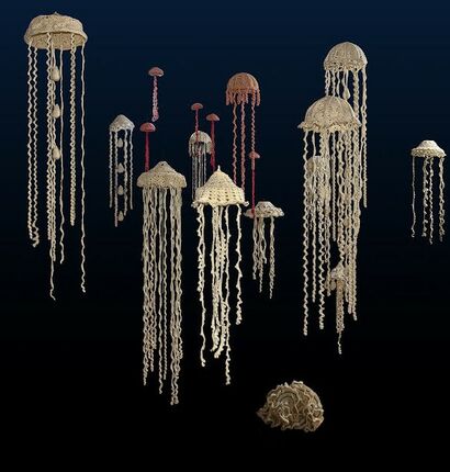 Il volo delle meduse - a Sculpture & Installation Artowrk by Alessandra Cappellozza